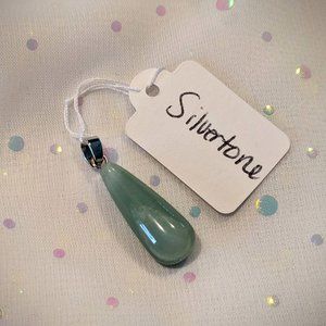 Green Aventurine Drop Pendant
